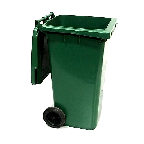 Balatlı 120 lt Tekerlekli Çöp Konteyneri - 3