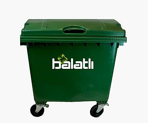 Balatlı Çöp Konteyneri 1100 lt - 1
