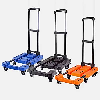 Balatlı Katlanabilir ve Ayarlanabilir Taşıma Arabası 200 kg - 4