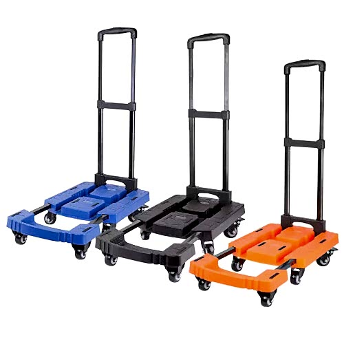 Balatlı Katlanabilir ve Ayarlanabilir Taşıma Arabası 200 kg - 4