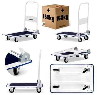 Balatlı Katlanabilir El Taşıma Arabası 150 Kg BLT-TA-PH150 - 5