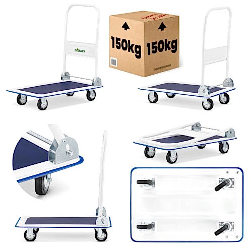 Balatlı Katlanabilir El Taşıma Arabası 150 Kg BLT-TA-PH150 - 5