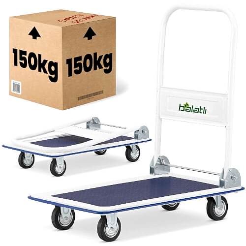 Balatlı Katlanabilir El Taşıma Arabası 150 Kg BLT-TA-PH150 - 6