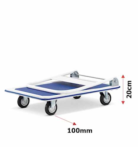 Balatlı Katlanabilir El Taşıma Arabası 300 Kg BLT-TA-PH300 - 5