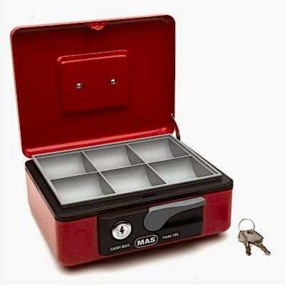 Balatlı Mini Para Kasası BLT-PRK-18EF-K - 1