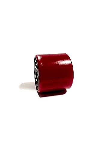 Balatlı Poliüretan Tekerlek 80x60mm Kırmızı - 2