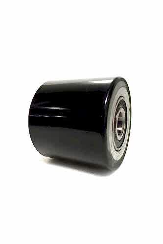 Balatlı Siyah Poliüretan Tekerlek 80x70mm - 2