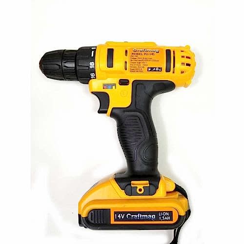 Craftmag 14V Çift Akülü Şarjlı Matkap Seti - 2