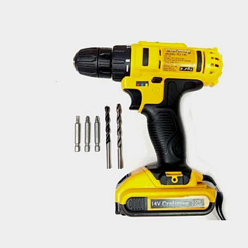 Craftmag 14V Çift Akülü Şarjlı Matkap Seti - 5