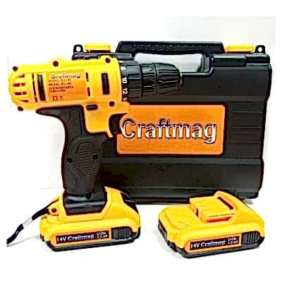 Craftmag 14V Çift Akülü Şarjlı Matkap Seti - 6