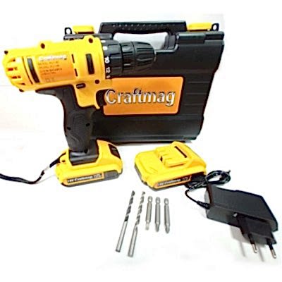 Craftmag 14V Çift Akülü Şarjlı Matkap Seti - 7