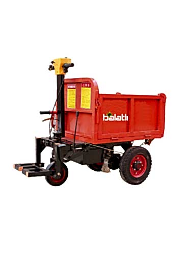 Elektrikli ve Römorklu Yük Taşıma Arabası 1000KG Model NO: 3 - 1