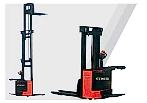 F-power Akülü Üç Aşamalı İstif Makinesi 1600 Kg 4.6 Metre CL1646 - 2