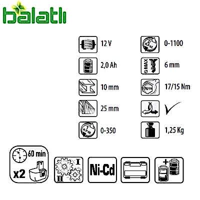 Felisatti Akülü Vidalama FSDCF10/12R2 12V N-C - 2