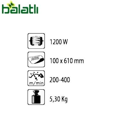 Felisatti Bant Zımpara Makinesi FS-BSF100/1200VE - 2