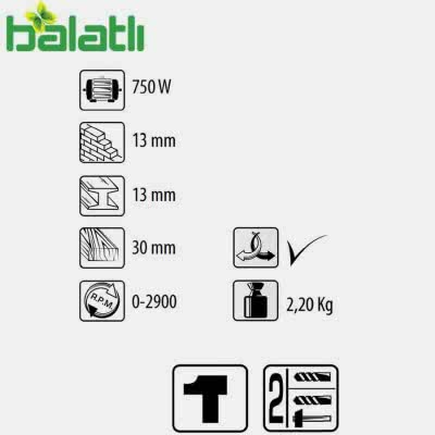Felisatti Darbeli Matkap FS-DHF13/780ER - 2