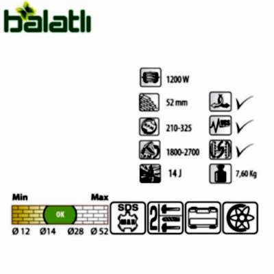 Felisatti Kırıcı Delici FS-RH50/1200VE - 2