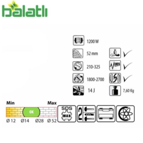 Felisatti Kırıcı Delici FS-RH50/1200VE - 2