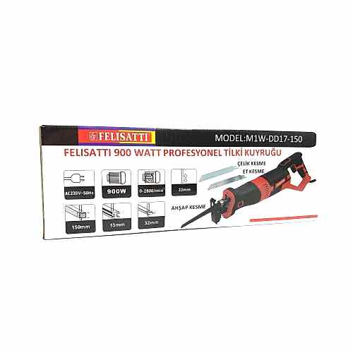 Felisatti Profesyonel Tilki Kuyruğu Testere 900W - 12