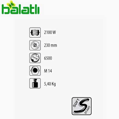 Felisatti Taşlama Makinesi FS-AF230/2100S - 6