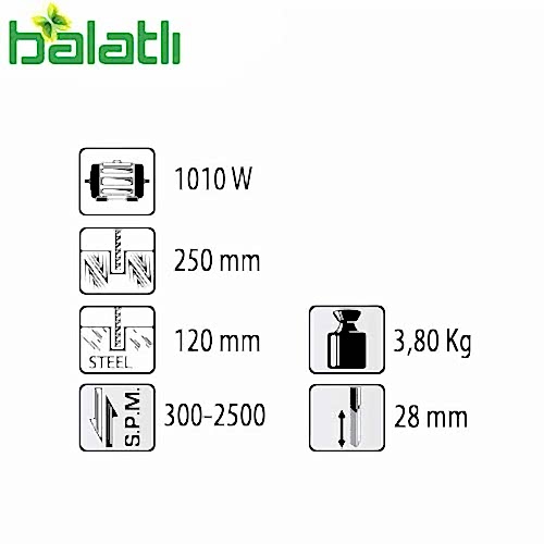 Felisatti Tilki Kuyruğu Testere FS-RSF120/1010E - 2