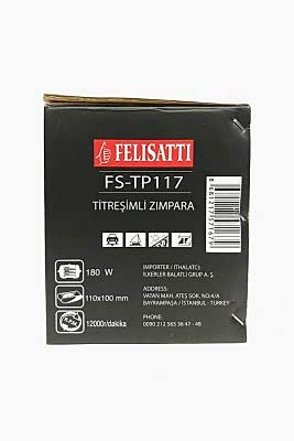 Felisatti Titreşimli Zımpara Makinesi TP-117 - 5