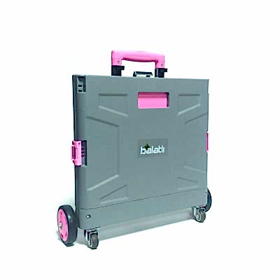Balatlı Katlanabilir Portatif Market ve Pazar Taşıma Arabası D350 - 4