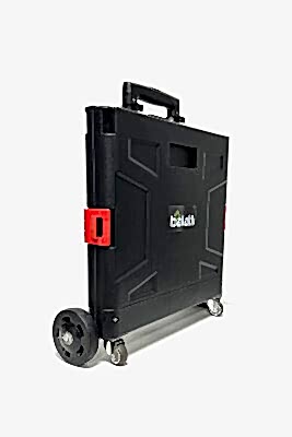 Balatlı Katlanabilir Portatif Market ve Pazar Taşıma Arabası D350 - 18