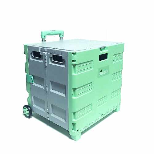 Balatlı Katlanabilir Portatif Market ve Pazar Taşıma Arabası F548 - 10