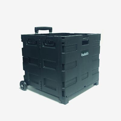 Balatlı Katlanabilir Portatif Market ve Pazar Taşıma Arabası F548 - 2
