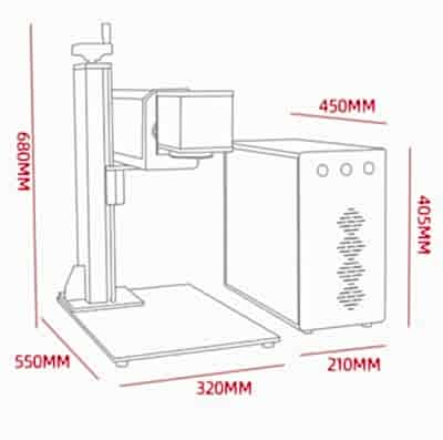 Lazer İşaretleme Makinesi 30W - 4