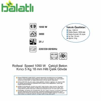 Rolwal 1050W Kırıcı Delici RWL-2006 - 5