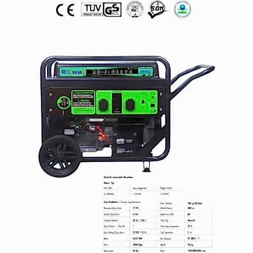 Rolwal 12 Kva Ipli Monofaze Benzinli Jeneratör - 4 Zamanlı Motor - 2