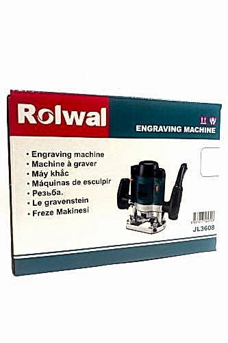 Rolwal 1400W Çift Kollu Freze RWL-3608 - 5