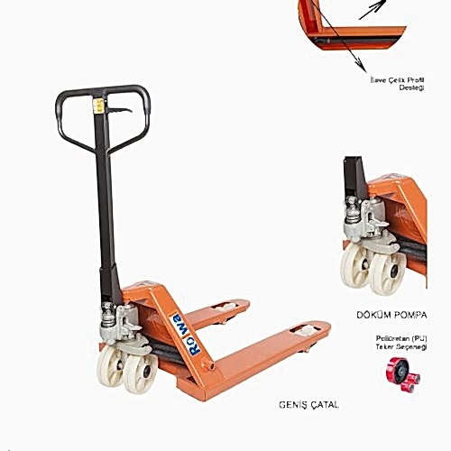 Rolwal 2500 Kg Transpalet FP-TR-SYPIIK-25-68X110-NY-P75 - 1