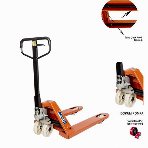 Rolwal 2500 Kg Transpalet FP-TR-SYPIIK-25-68X915-NY - 1