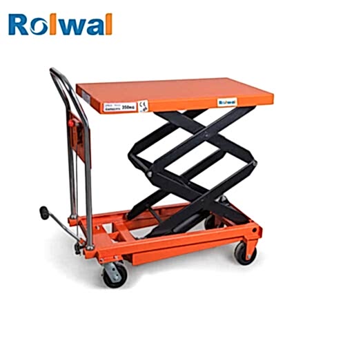 Rolwal 350 Kg Kapasiteli Çift Makaslı Yük Platformu - 1