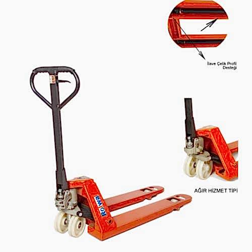 Rolwal 5 Ton Döküm Pompa Ağır Hizmet Tipi Transpalet FP-TR-BF-50-B - 1