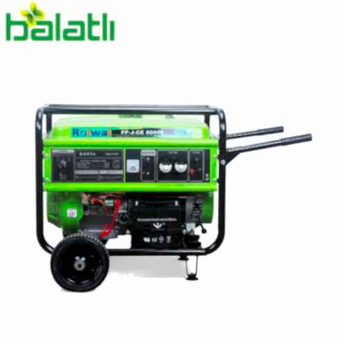 Rolwal Benzinli Jeneratör Monofaze RB-J-GE-8000E - 1