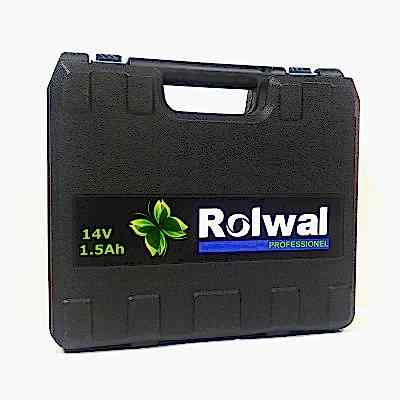 Rolwal Çift Akülü 14 V 1.5 Ah Vidalama Seti - 7