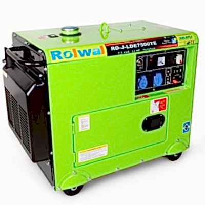 Rolwal Dizel Jeneratör Monofaze RD-FP-J-LDE7500TE - 2