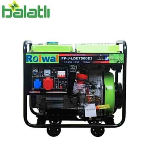 Rolwal Dizel Jeneratör Trifaze RD-J-LDE7500E3 - 1