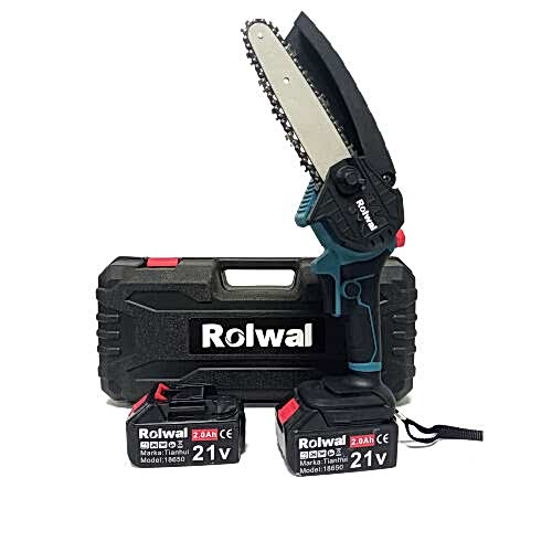 Rolwal Profesyonel 21V 2.0ah Şarjlı Dal Budama Testeresi 15 cm - 6