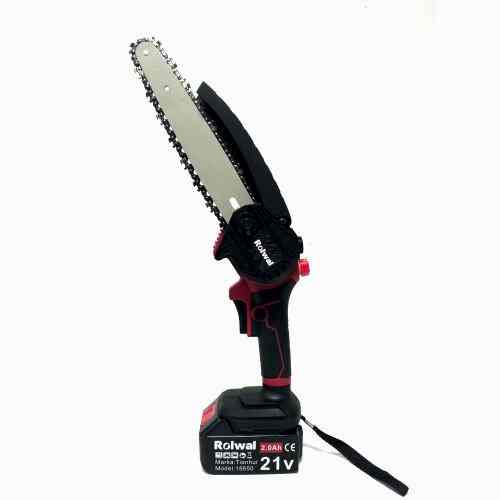 Rolwal Profesyonel 21V 2.0ah Şarjlı Dal Budama Testeresi 20 cm - 1
