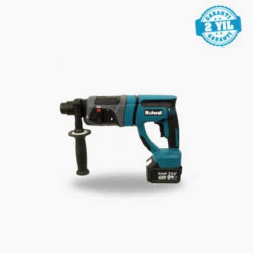 Rolwal Akülü El Aletleri Seti 21V 4 Amper - Şarjlı Hilti - Şarjlı Avuç Taşlama - Şarjlı Vidalama - Şarjlı Somun Sıkma (A Kalite) - 2